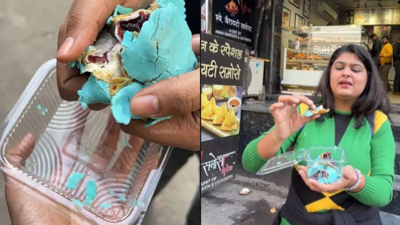 বাজারে এসেই কাঁপিয়ে দিল ব্লুবেরি সিঙাড়া, ভিডিয়ো দেখেই ভিরমি খাওয়ার জোগাড়! বাজারে এসেই কাঁপিয়ে দিল ব্লুবেরি সিঙাড়া, ভিডিয়ো দেখেই ভিরমি খাওয়ার জোগাড়!