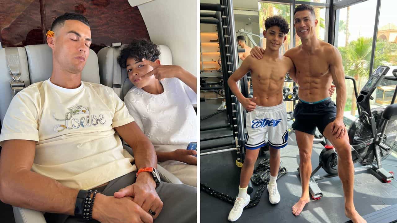 Cristiano Ronaldo: ছেলেকে 'মানুষ' করতে 'পঞ্চ না' রোনাল্ডোর, কারণ কী? Cristiano Ronaldo: ছেলেকে 'মানুষ' করতে 'পঞ্চ না' রোনাল্ডোর, কারণ কী?