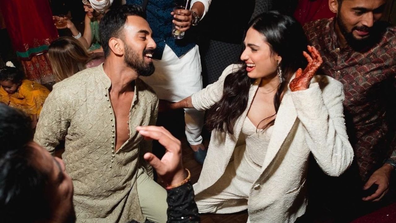 Athiya and KL Rahul