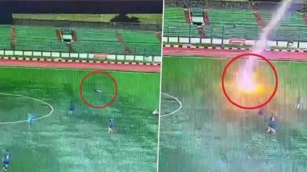 Footballer Death: খেলতে খেলতে বাজ পড়ে মাঠেই মৃত্যু, ইন্দোনেশিয়ায় আবার দুঃখজনক ঘটনা
