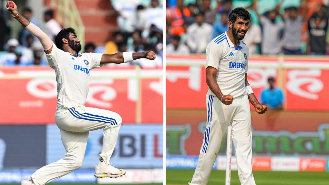 Jasprit Bumrah: ইংল্যান্ড আইসিইউতে, ভাইজ্যাগে ৫ উইকেট হাইজ্যাক বুমরার! Jasprit Bumrah: ইংল্যান্ড আইসিইউতে, ভাইজ্যাগে ৫ উইকেট হাইজ্যাক বুমরার!