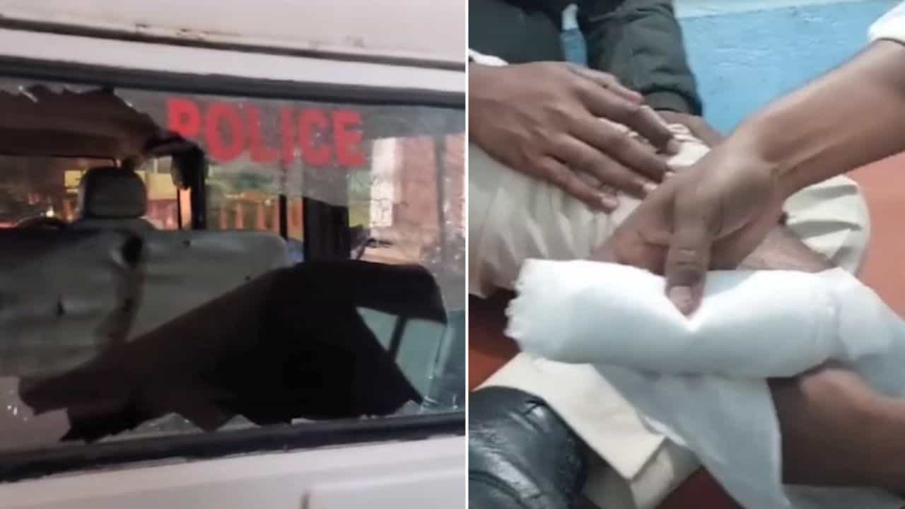 Attack on Police: উড়ে এল ডাবের খোলা, বাঁশ, ইট! নৈশ টহলদারিতে বেরিয়ে 'আক্রান্ত' পুলিশ Attack on Police: উড়ে এল ডাবের খোলা, বাঁশ, ইট! নৈশ টহলদারিতে বেরিয়ে 'আক্রান্ত' পুলিশ