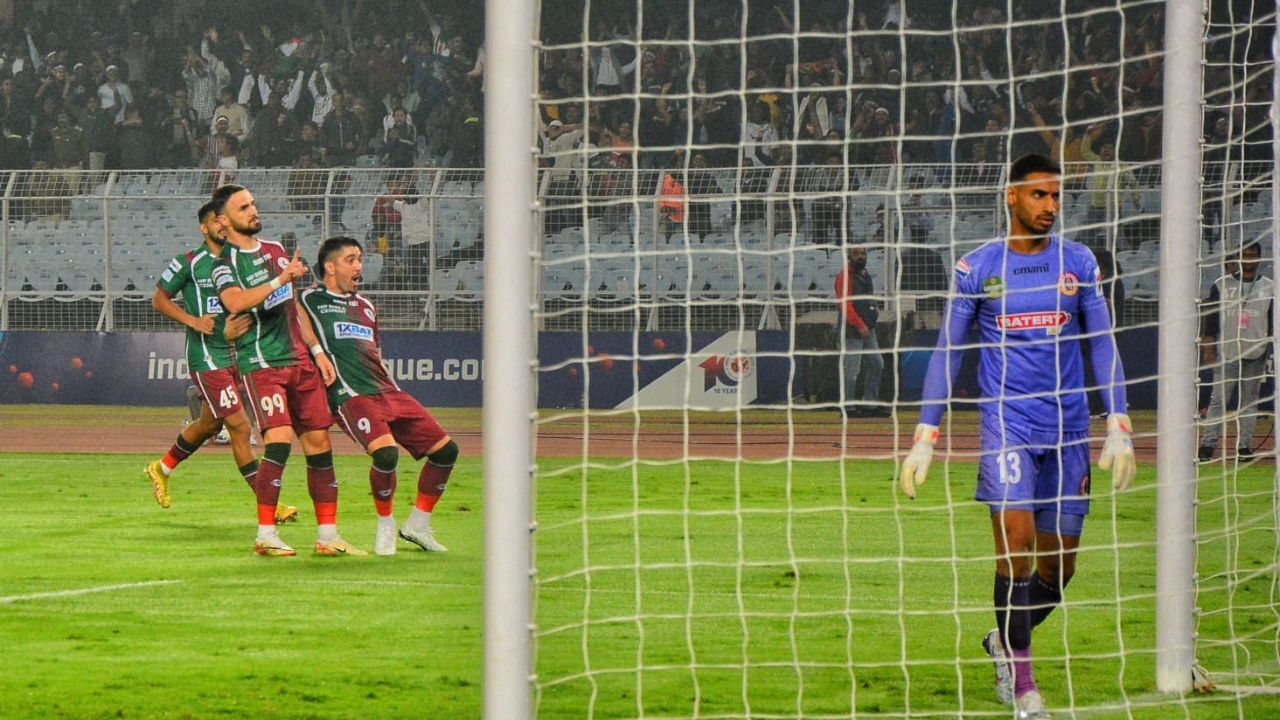 MOHUN BAGAN EQUALIZER AGAINST EAST BENGAL IN KOLKATA DERBY