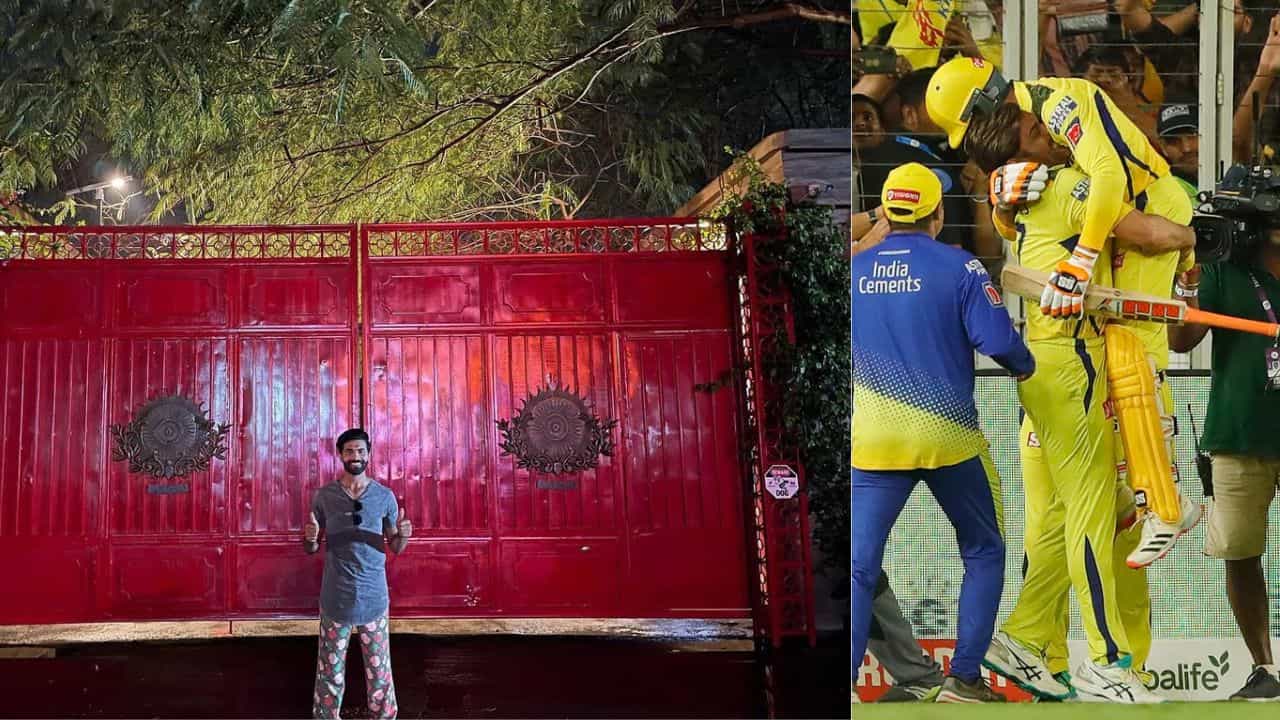 Ravindra Jadeja: ধোনির বাড়ির সামনে জাডেজা, ফ্যানেরা বলছেন, 'মাহি ভাই দরজা খোলো' Ravindra Jadeja: ধোনির বাড়ির সামনে জাডেজা, ফ্যানেরা বলছেন, 'মাহি ভাই দরজা খোলো'