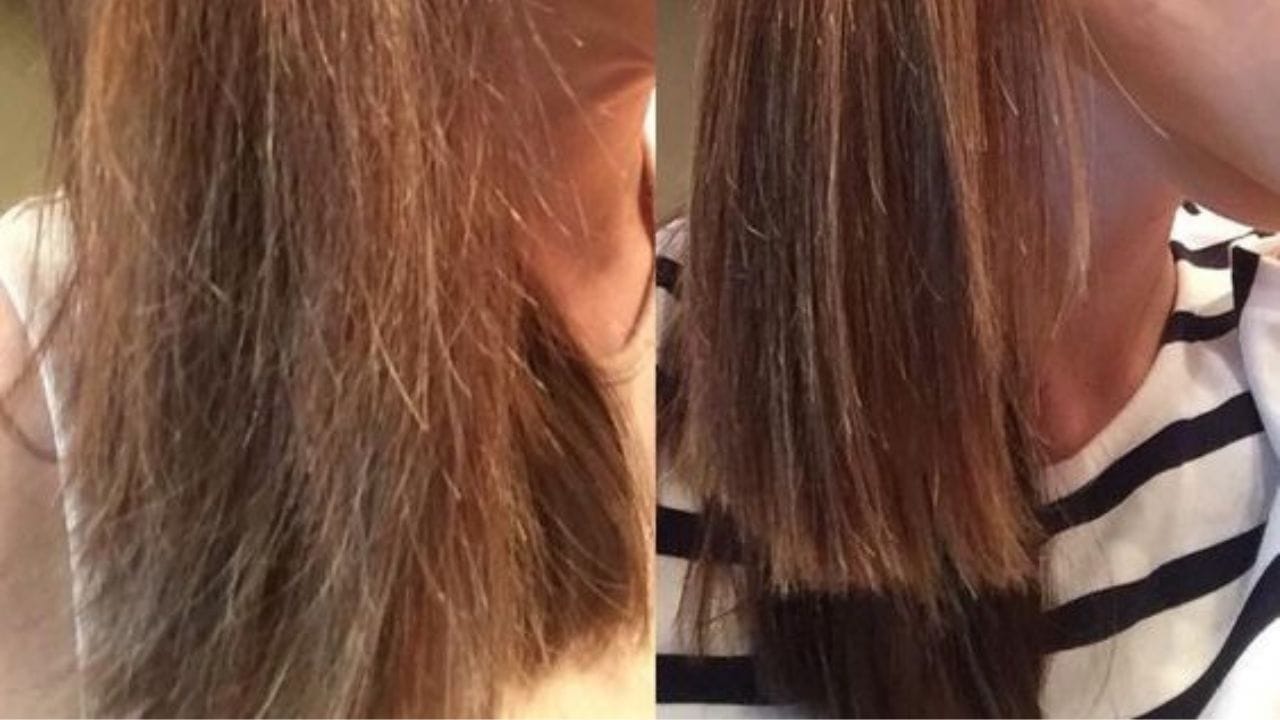 চুলে অতিরিক্ত কালার করাবেন না। আজকাল অনেকেই হেয়ার কালার করতে পছন্দ করেন। এতে চুলের ক্ষতি হয়। কালারে ক্ষতিকারক রাসায়নিক থাকে, যা ডগা ফাটার অন্যতম কারণ। (ছবি:Pinterest)