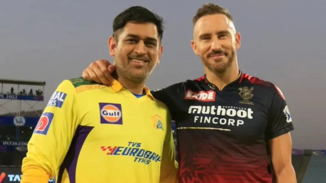 dhoni and faf du plessis