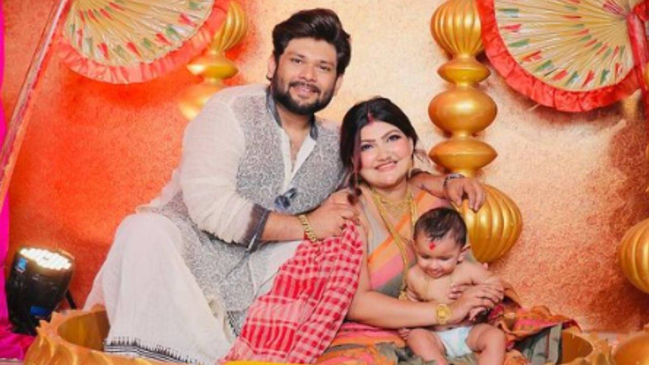 অনীকের ছোট্ট ছেলের শুভ অন্নপ্রাশন, রইল অনুষ্ঠানের মিষ্টি কিছু ছবি