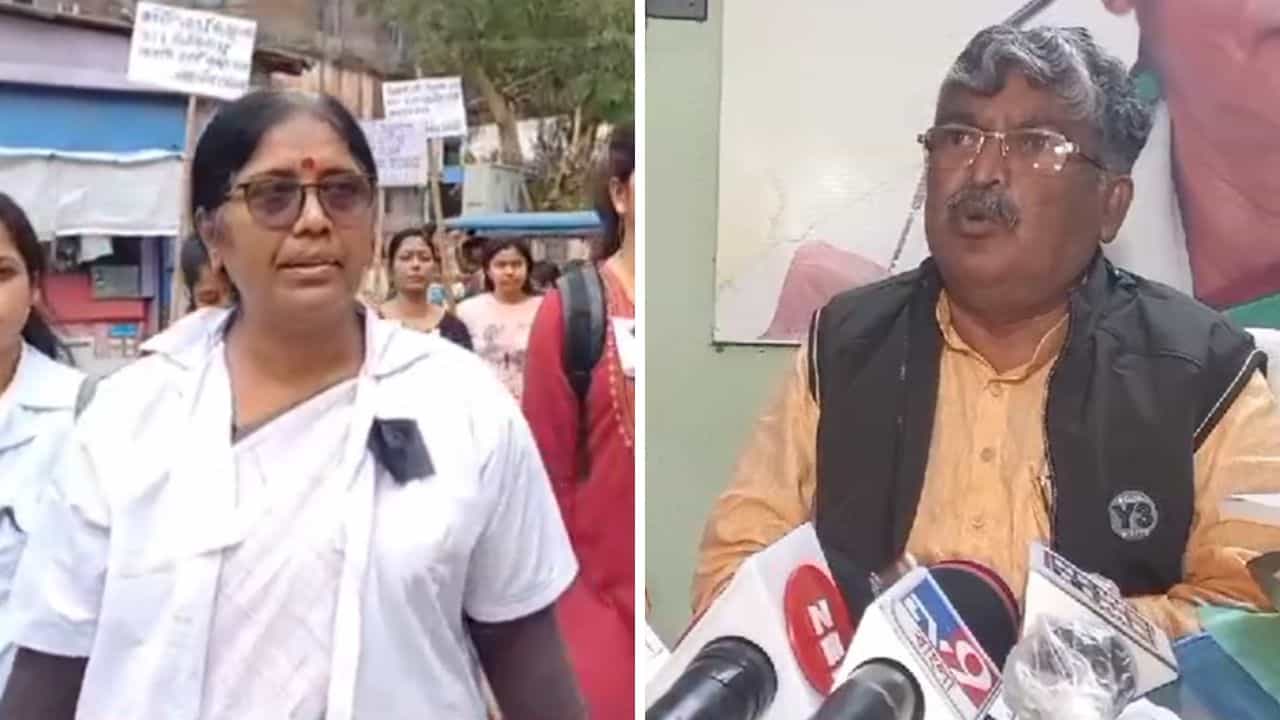 Hooghly Hospital: নার্সদের প্রবল বিক্ষোভের মুখে, বিধায়ক বললেন 'হেমা মালিনীর নাচ দেখতে তো যাইনি' Hooghly Hospital: নার্সদের প্রবল বিক্ষোভের মুখে, বিধায়ক বললেন 'হেমা মালিনীর নাচ দেখতে তো যাইনি'