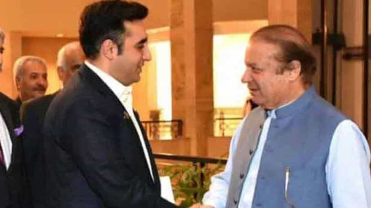 Pakistan PM: পাকিস্তানের প্রধানমন্ত্রীর কুর্সিতে কে বসছেন? বেনজির সিদ্ধান্ত বিলাওয়াল ও নওয়াজের দলের Pakistan PM: পাকিস্তানের প্রধানমন্ত্রীর কুর্সিতে কে বসছেন? বেনজির সিদ্ধান্ত বিলাওয়াল ও নওয়াজের দলের