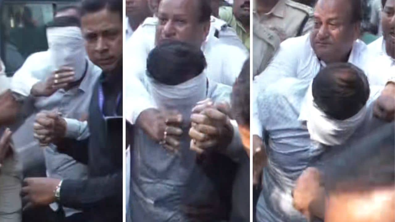 Arabul Islam: সাদা কাপড়ে মুখ ঢেকে তাজা নেতা ঢুকলেন কোর্টে, ১২ দিনের পুলিশ হেফাজতে আরাবুল