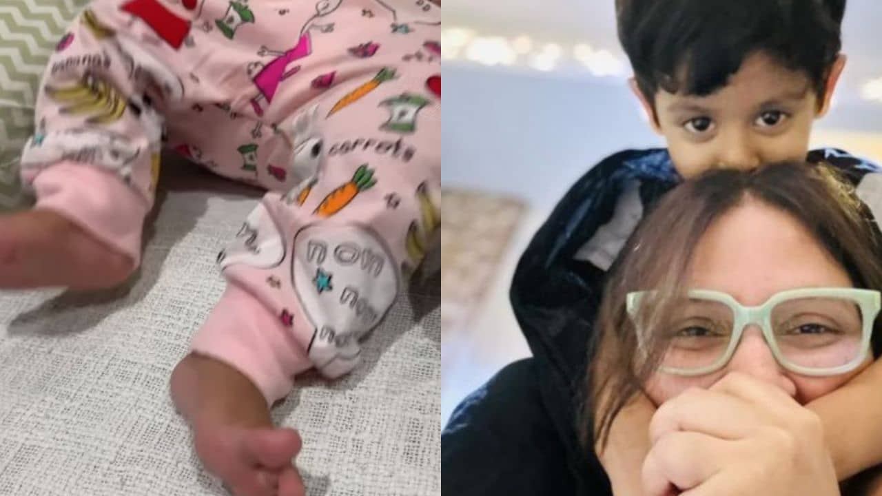 কন্যার ছবি প্রথম প্রকাশ্যে আনলেন শুভশ্রী, কার মতো দেখতে ইয়ালিনিকে?