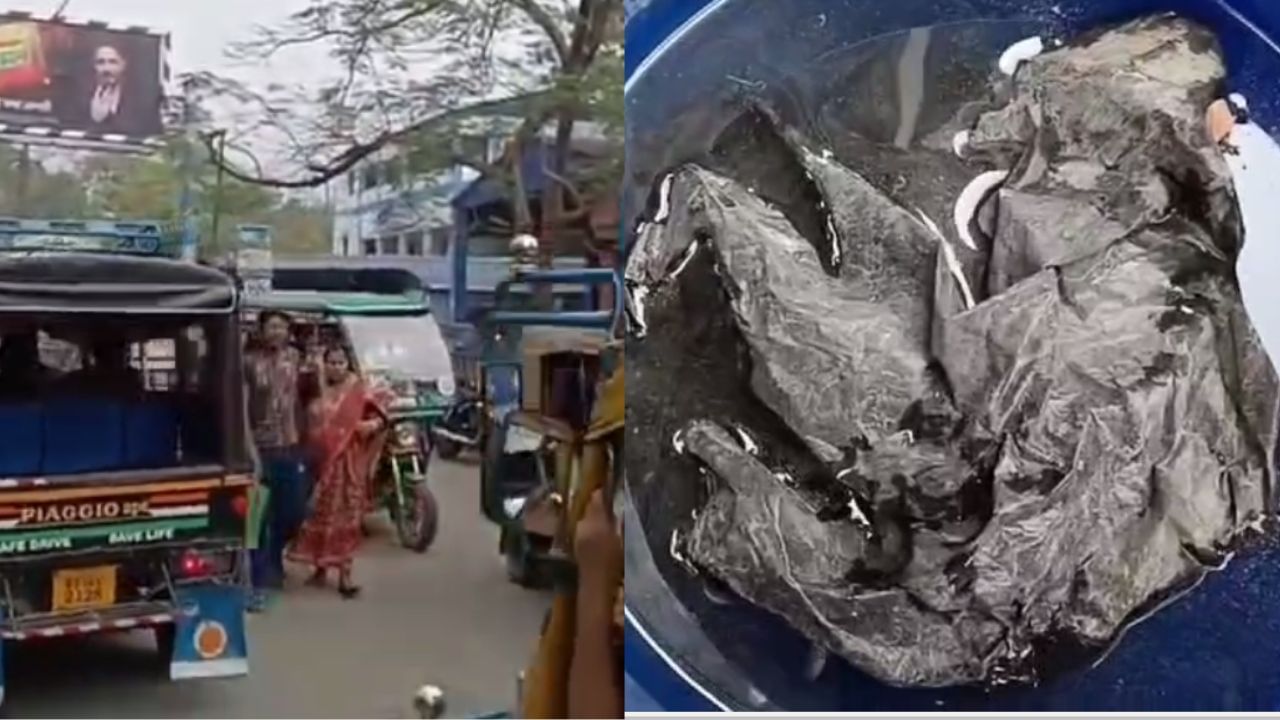 Basirhat: রাস্তায় পড়ে থাকা কালো প্লাস্টিক দেখলে সাবধান, বসিরহাটে ঘটেছে ভয়ঙ্কর কাণ্ড