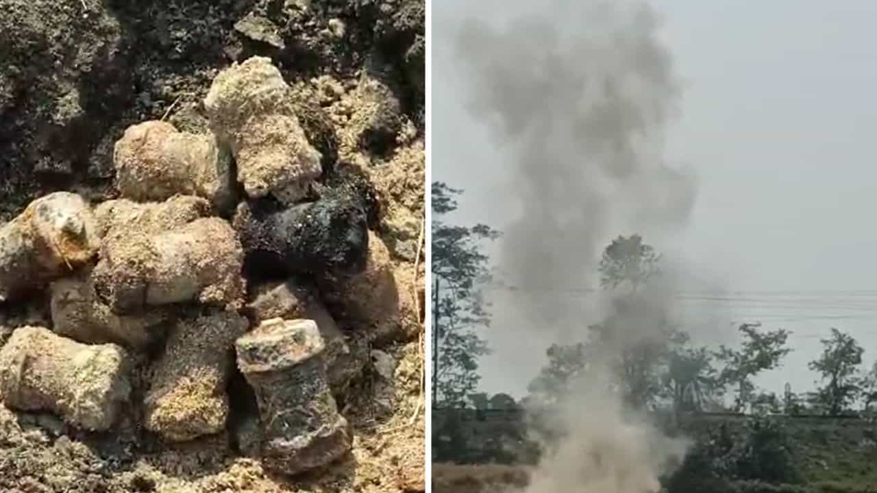 Bomb Recover: মুর্শিদাবাদে বোমার 'স্টক' তো বিশাল! এবার মিলল রেজিনগরে Bomb Recover: মুর্শিদাবাদে বোমার 'স্টক' তো বিশাল! এবার মিলল রেজিনগরে