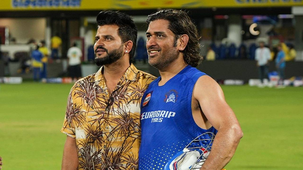 MS Dhoni: চিপকে মাহি-রায়নার ব্রোম্যান্স, ভিডিয়ো না দেখলেই মিস...