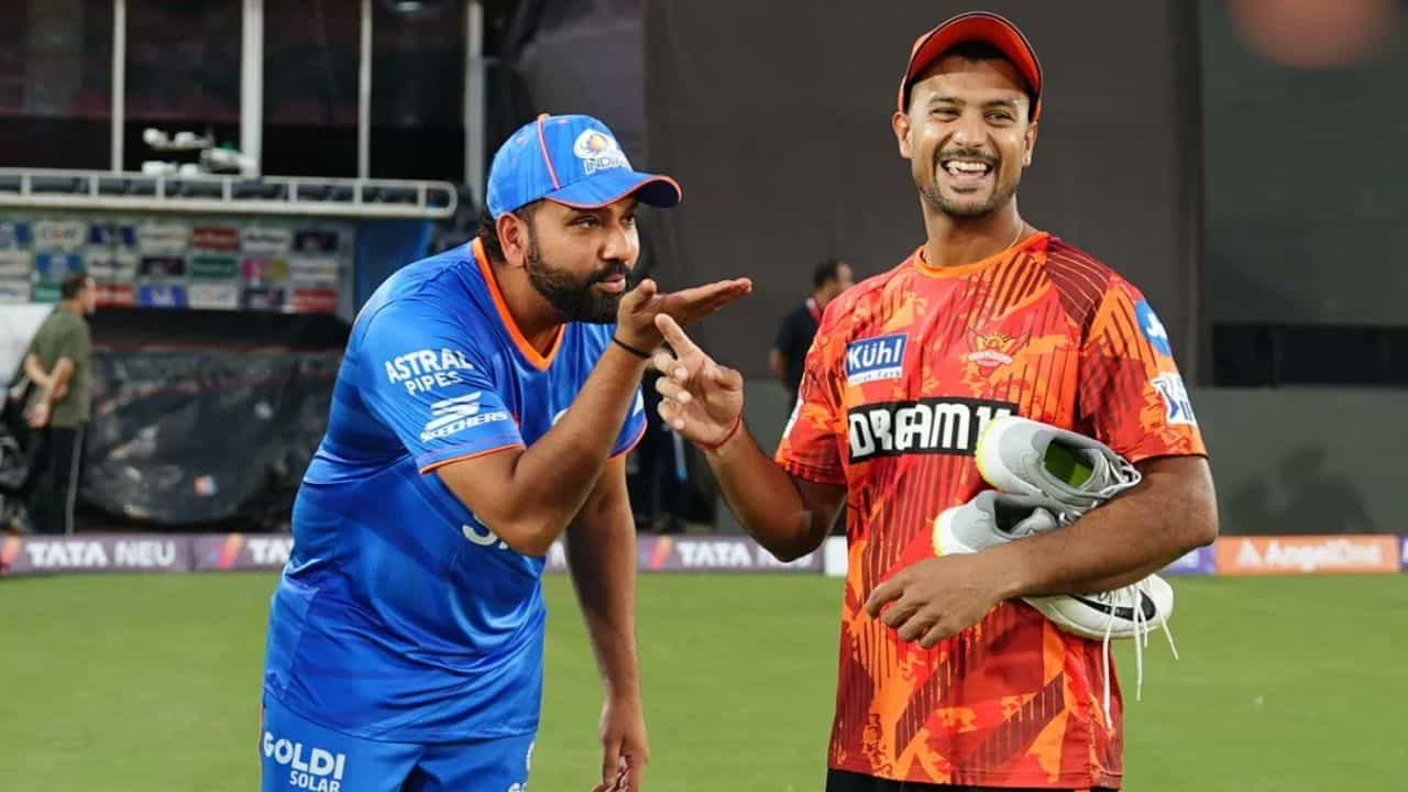 IPL 2024: মায়াঙ্ককে উড়ন্ত চুমুতে ভরালেন রোহিত, KKR তারকার মতো শাস্তি হবে? IPL 2024: মায়াঙ্ককে উড়ন্ত চুমুতে ভরালেন রোহিত, KKR তারকার মতো শাস্তি হবে?
