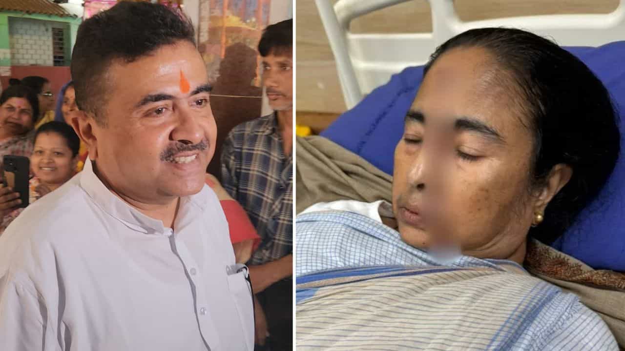 Suvendu Adhikari: 'প্রেসার কমছে, মাথা ঘুরছে, আর ধপ ধপ করে পড়ে যাচ্ছে', শুভেন্দুর মন্তব্যে চরম বিতর্ক Suvendu Adhikari: 'প্রেসার কমছে, মাথা ঘুরছে, আর ধপ ধপ করে পড়ে যাচ্ছে', শুভেন্দুর মন্তব্যে চরম বিতর্ক