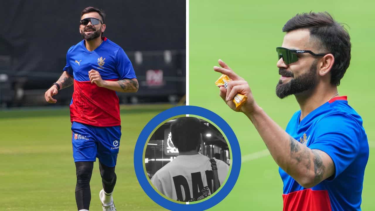 Virat Kohli: গর্বিত বাবা, ছেলে-মেয়েকে পিঠে চাপিয়ে আইপিএলে ফিরলেন বিরাট কোহলি! Virat Kohli: গর্বিত বাবা, ছেলে-মেয়েকে পিঠে চাপিয়ে আইপিএলে ফিরলেন বিরাট কোহলি!