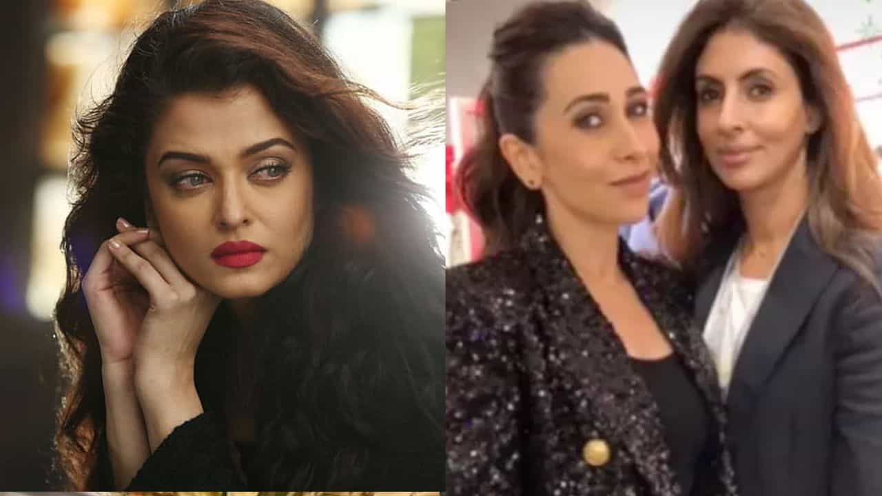 ঐশ্বর্যাকে বেকায়দায় ফেলতেই করিশ্মাকে আদর শ্বেতার? 'প্রাক্তনকে দেখে অভিষেক...' ঐশ্বর্যাকে বেকায়দায় ফেলতেই করিশ্মাকে আদর শ্বেতার? 'প্রাক্তনকে দেখে অভিষেক...'