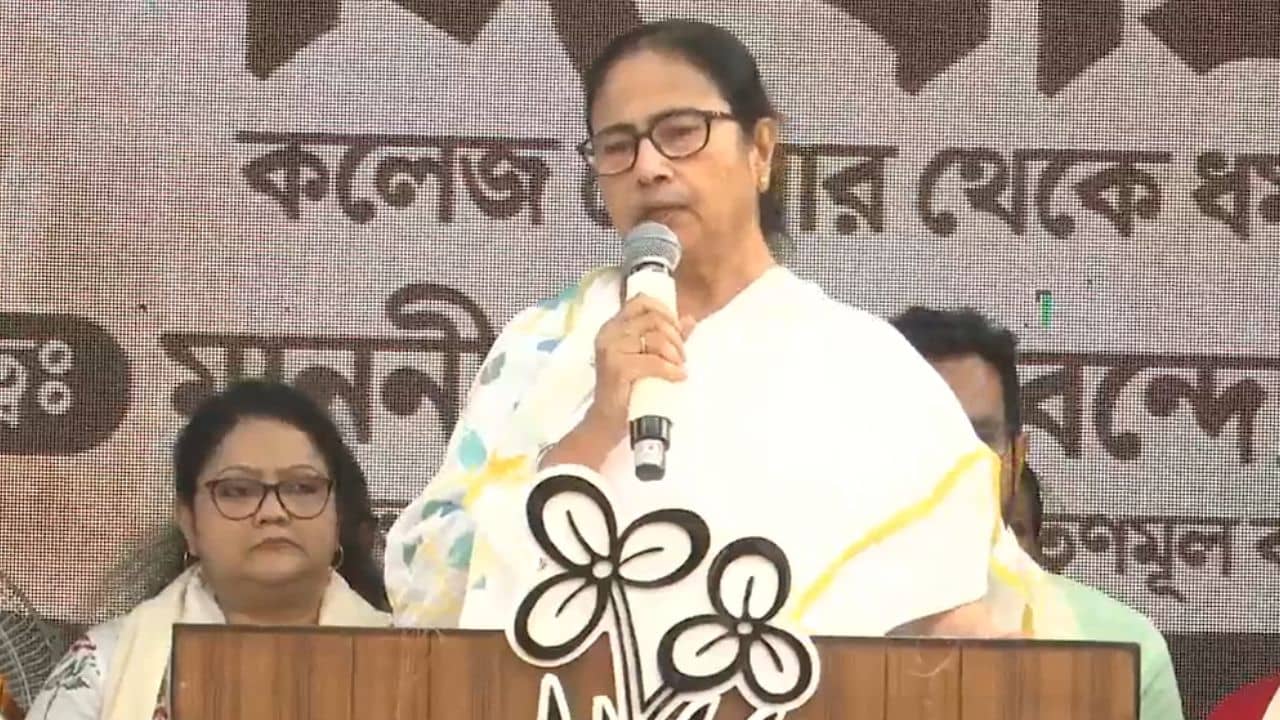 TMC Rally: মুখ মুখোশ খুলে গিয়েছে, অভিজিৎ গাঙ্গুলিকে নিশানা মমতার