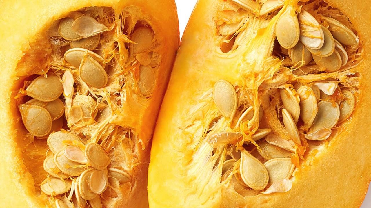 ম্যাগনেশিয়াম সমৃদ্ধ কুমড়োর বীজ, স্নায়ুর জৈব-রাসায়নিক প্রক্রিয়ায় গুরুত্বপূর্ণ ভূমিকা পালন করে থাকে। ম্যাগনেশিয়াম নিউরোট্রান্সমিশন এবং সিন্যাপটিক প্লাস্টিসিটিতে সাহায্য করে। 