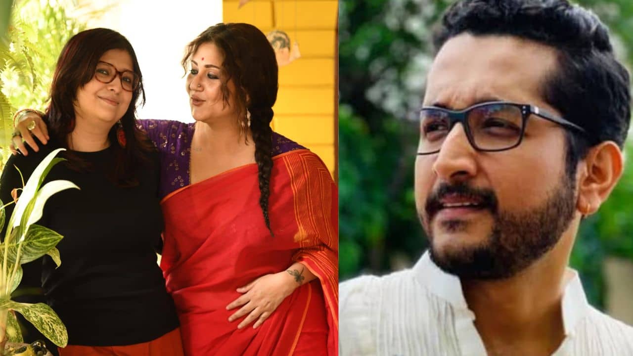 প্রাক্তনের বর্তমানের সঙ্গে এক ফ্রেমে! হাসাহাসি হতেই স্বস্তিকা বললেন...