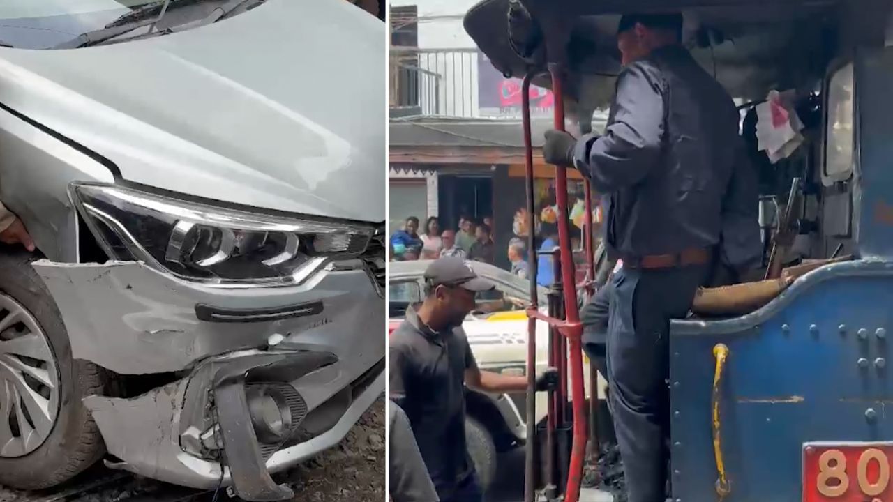 Toy Train Accident: দার্জিলিঙে ফের টয় ট্রেন দুর্ঘটনা! দুমড়ে গেল দিল্লির পর্যটক বোঝাই গাড়ি