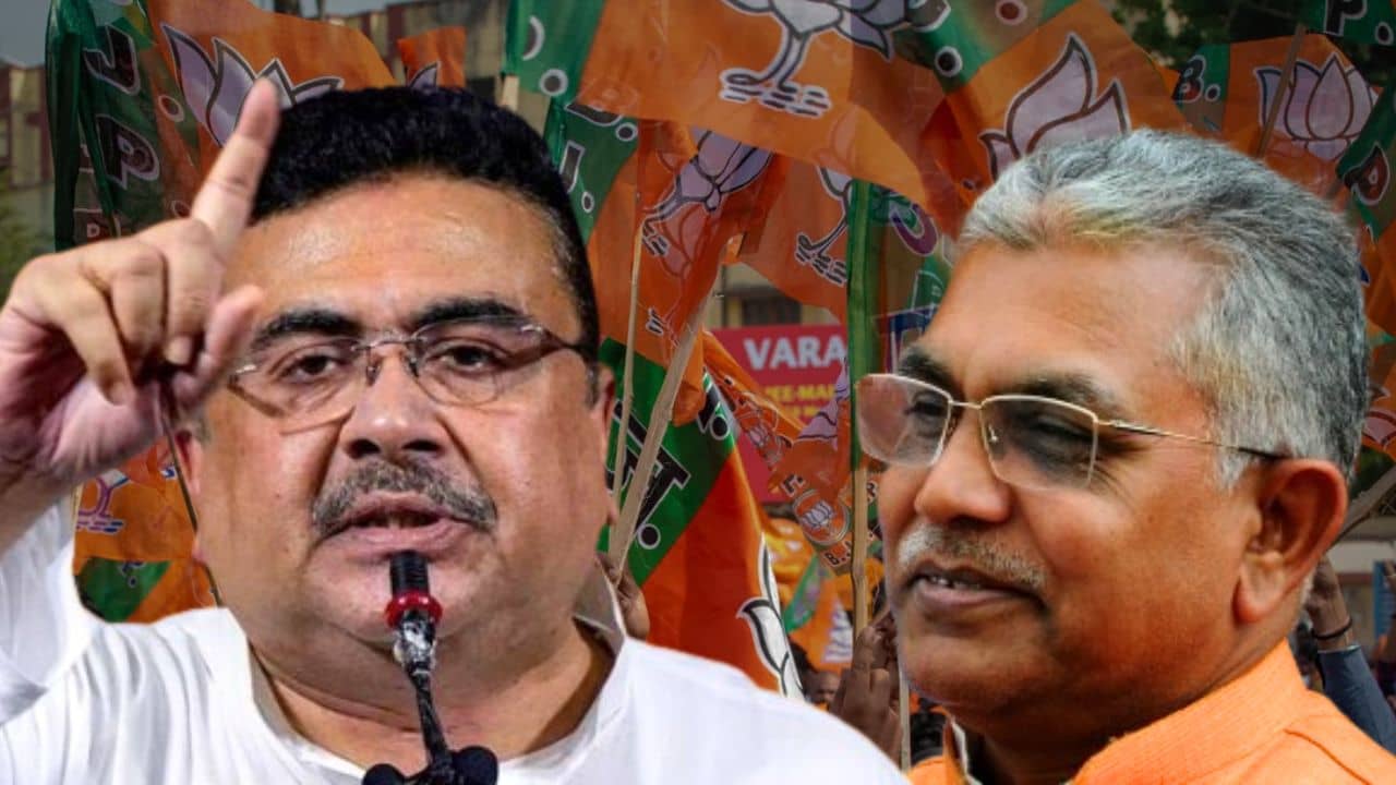 Suvendu Adhikari: ঝগড়া লাগানোর চেষ্টা করছেন!, দিলীপের কোন মন্তব্য নিয়ে প্রশ্নে একথা বললেন শুভেন্দু