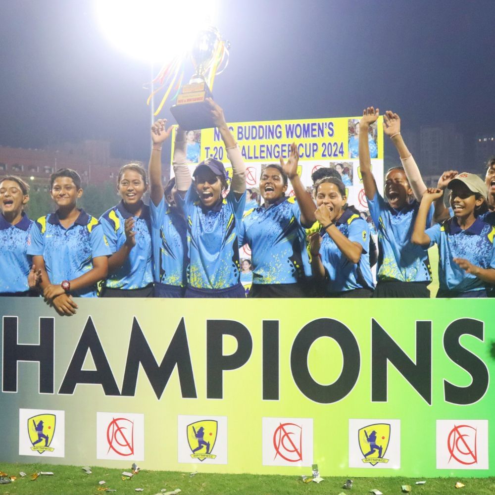 Maa Saroda beat Rani Rashmoni in the day night final of NCC Budding Women’s Budding T20 Challenger Cup 2024 pic
