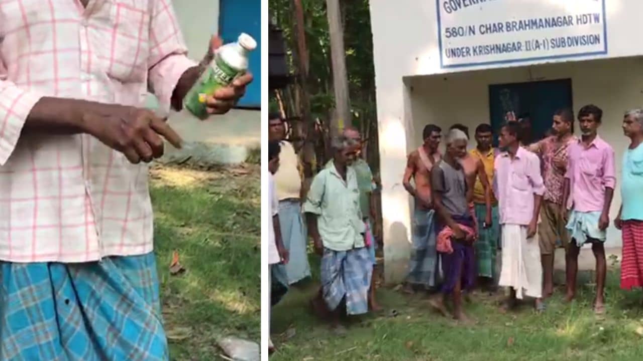 Nadia: এবার এটাই খেয়ে নেব, বিষের বোতল হাতে দাঁড়িয়ে চাষিরা