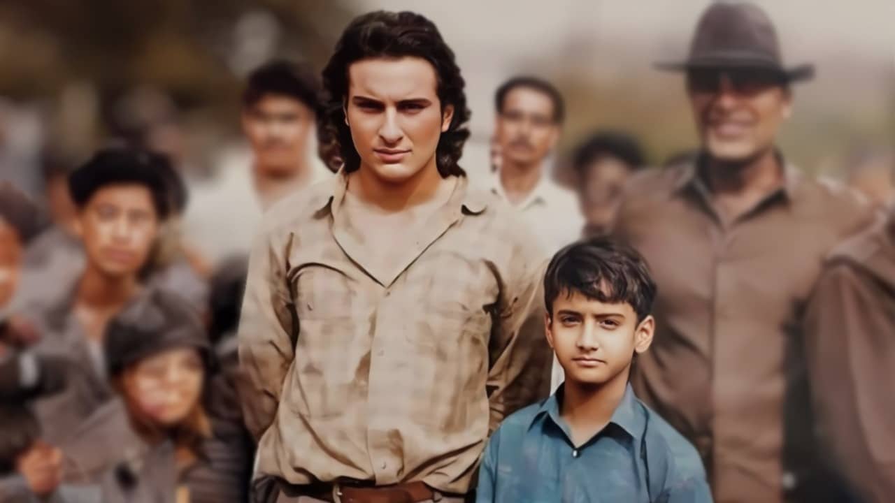 সইফের সঙ্গে এই খুদে এখন টলিউডের হ্যান্ডসাম নায়ক, চিনতে পারছেন?