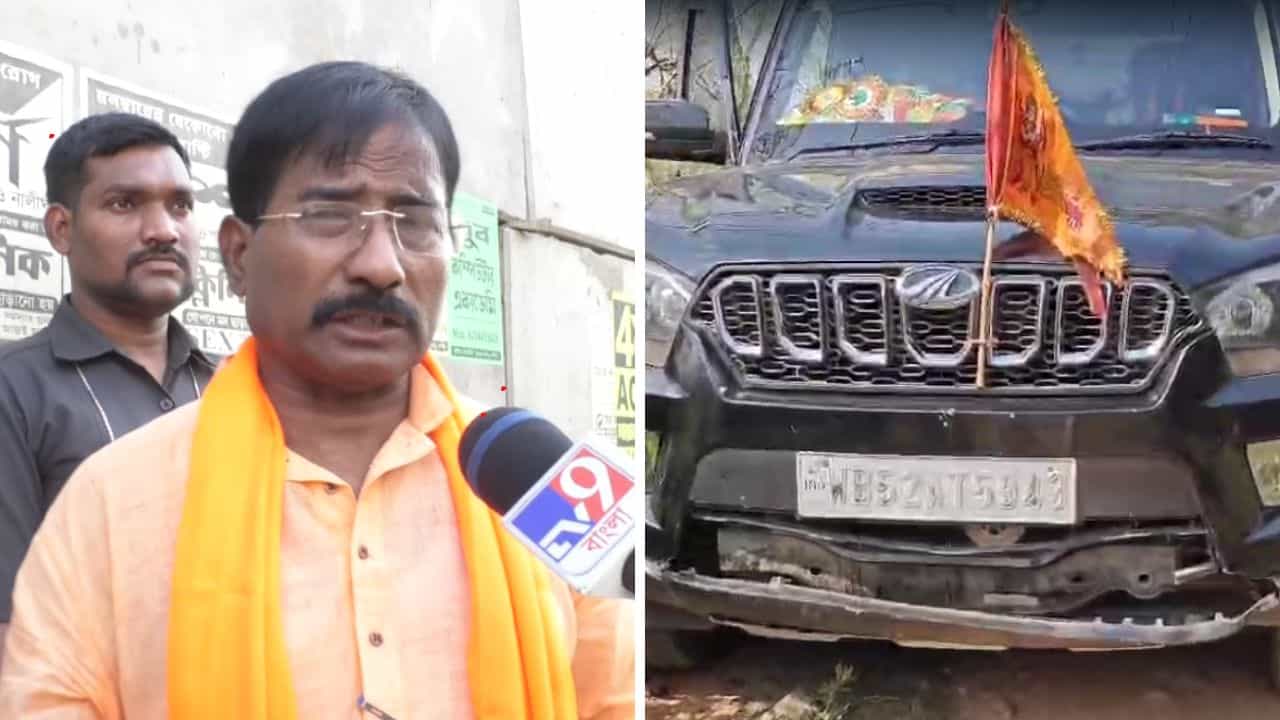 Jagannath Sarkar: ভোটের আগে হামলার মুখে জগন্নাথ সরকার, ভাঙচুর হল গাড়ি