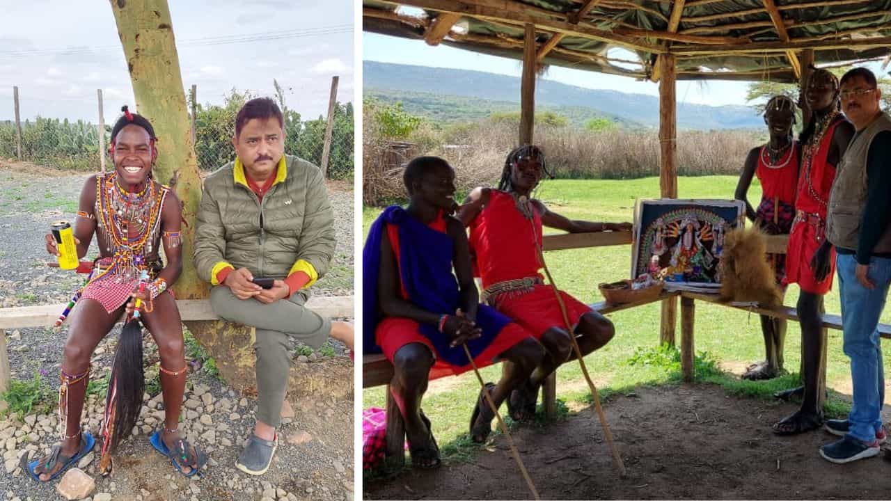 Africa: আফ্রিকায় বাঙালির বাজিমাৎ! 'গরম ভাতে ঘি' খাওয়াও আজ শিখে গিয়েছেন মাসাইমারার আদিবাসীরা Africa: আফ্রিকায় বাঙালির বাজিমাৎ! 'গরম ভাতে ঘি' খাওয়াও আজ শিখে গিয়েছেন মাসাইমারার আদিবাসীরা