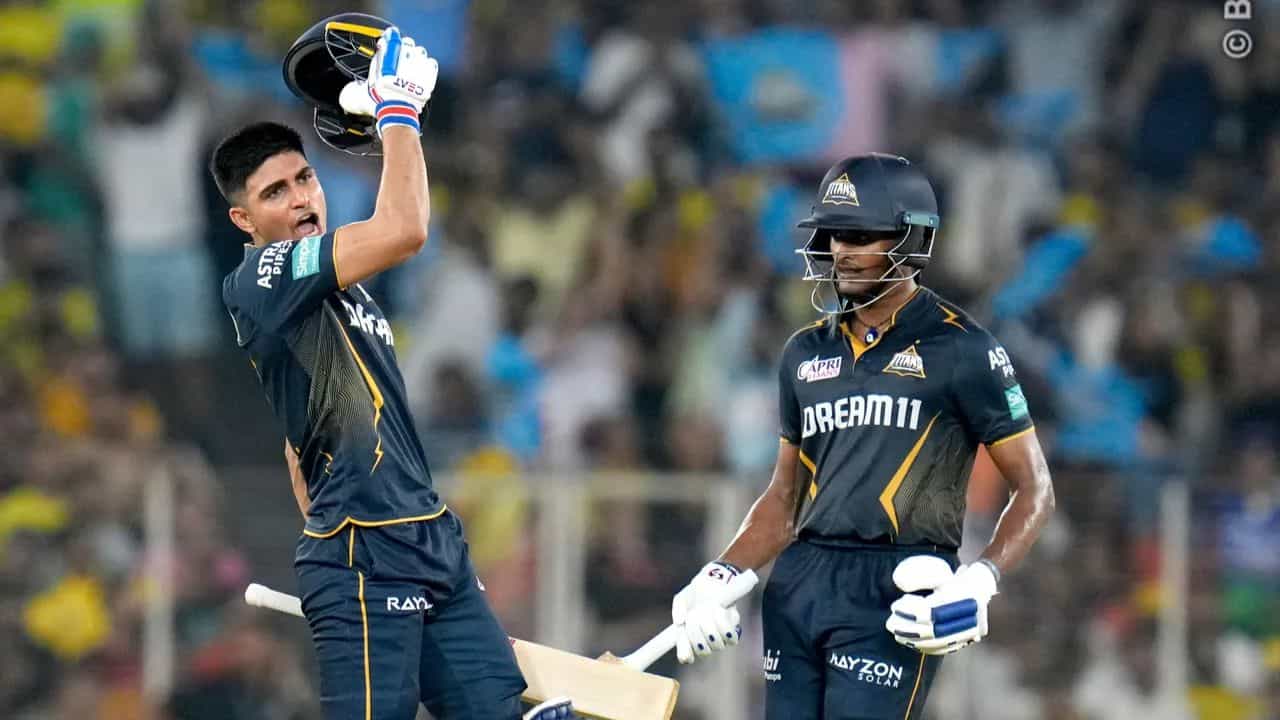 GT vs CSK: আইপিএলের শততম সেঞ্চুরি শুভমনের ব্যাটে, সাইও তিন অঙ্কে! বিশাল টার্গেট CSK-র GT vs CSK: আইপিএলের শততম সেঞ্চুরি শুভমনের ব্যাটে, সাইও তিন অঙ্কে! বিশাল টার্গেট CSK-র