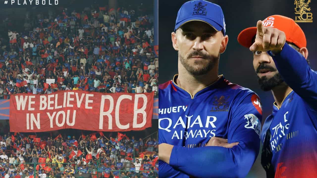 RCB, Virat Kohli: টানা পাঁচটি জয়, CSK-কে ১৮ রানে হারালেই প্লে-অফ! অঙ্ক কী? RCB, Virat Kohli: টানা পাঁচটি জয়, CSK-কে ১৮ রানে হারালেই প্লে-অফ! অঙ্ক কী?