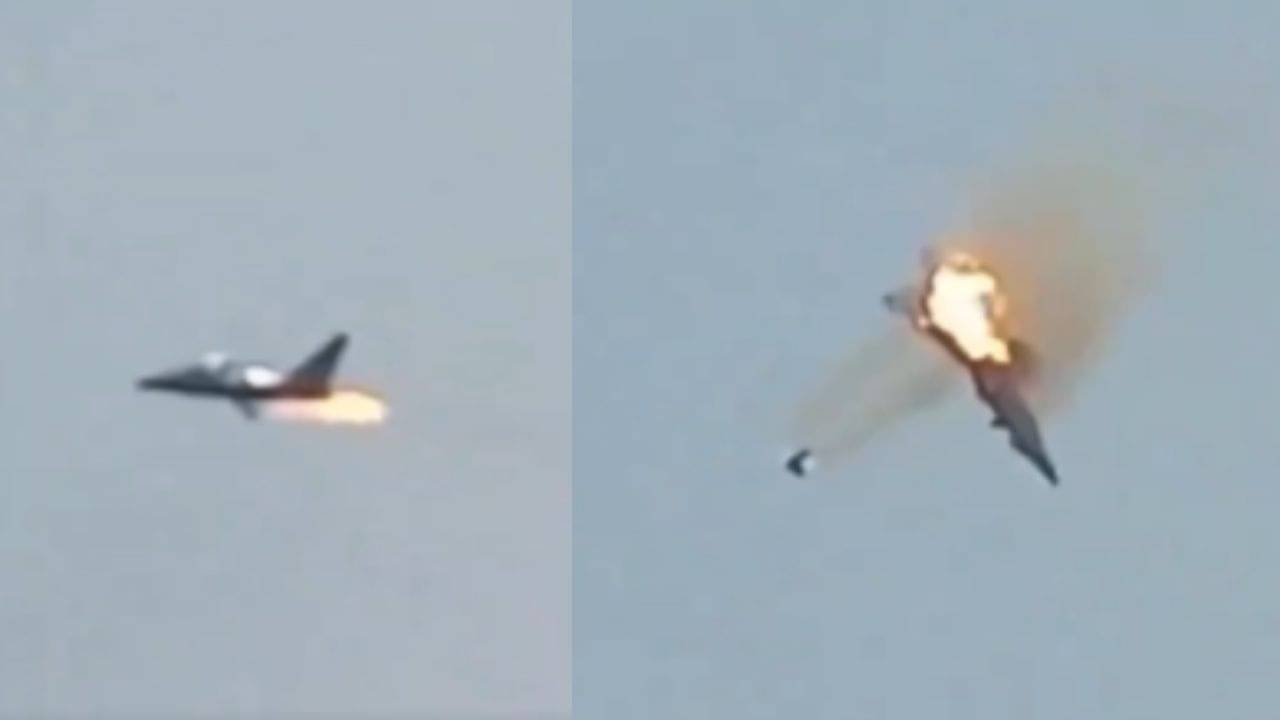 চট্টগ্রামে মাঝ আকাশেই দাউদাউ করে জ্বলল বিমান, গোঁত্তা খেয়ে আছড়ে পড়ল, দেখুন সেই ভিডিয়ো