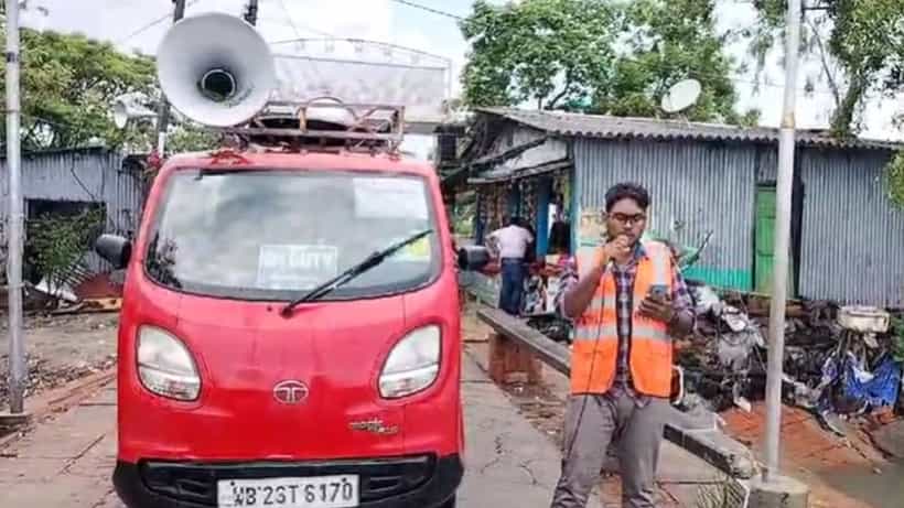 Cyclone Remal: গোসাবায় নামল এনডিআরএফ, তোলপাড়ের আগেই সরতে অনুরোধ গ্রামবাসীকে...