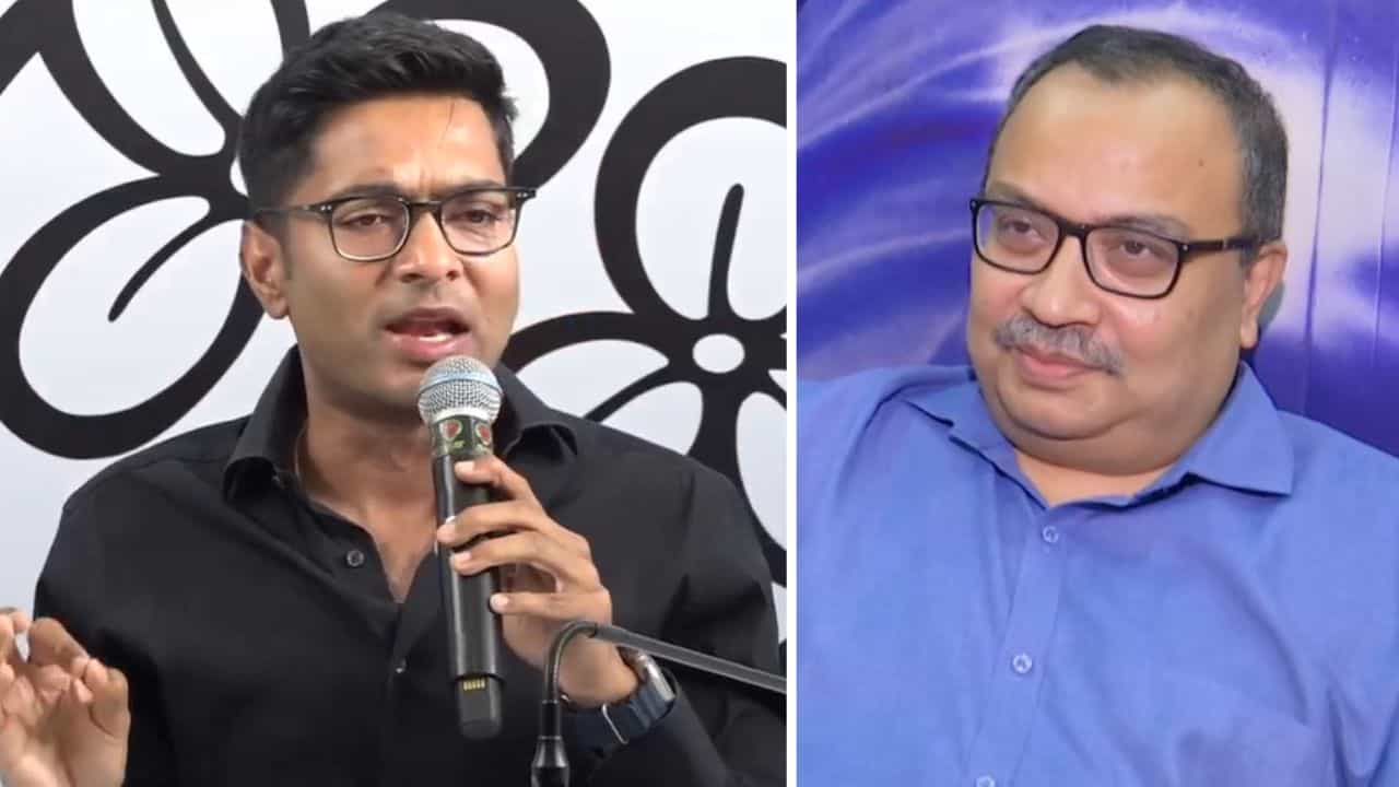 Abhishek Banerjee on Kunal Ghosh: সাংবাদিক সম্মেলনে কুণালকে নিয়ে প্রশ্ন শুনেই অভিষেক বললেন... Abhishek Banerjee on Kunal Ghosh: সাংবাদিক সম্মেলনে কুণালকে নিয়ে প্রশ্ন শুনেই অভিষেক বললেন...