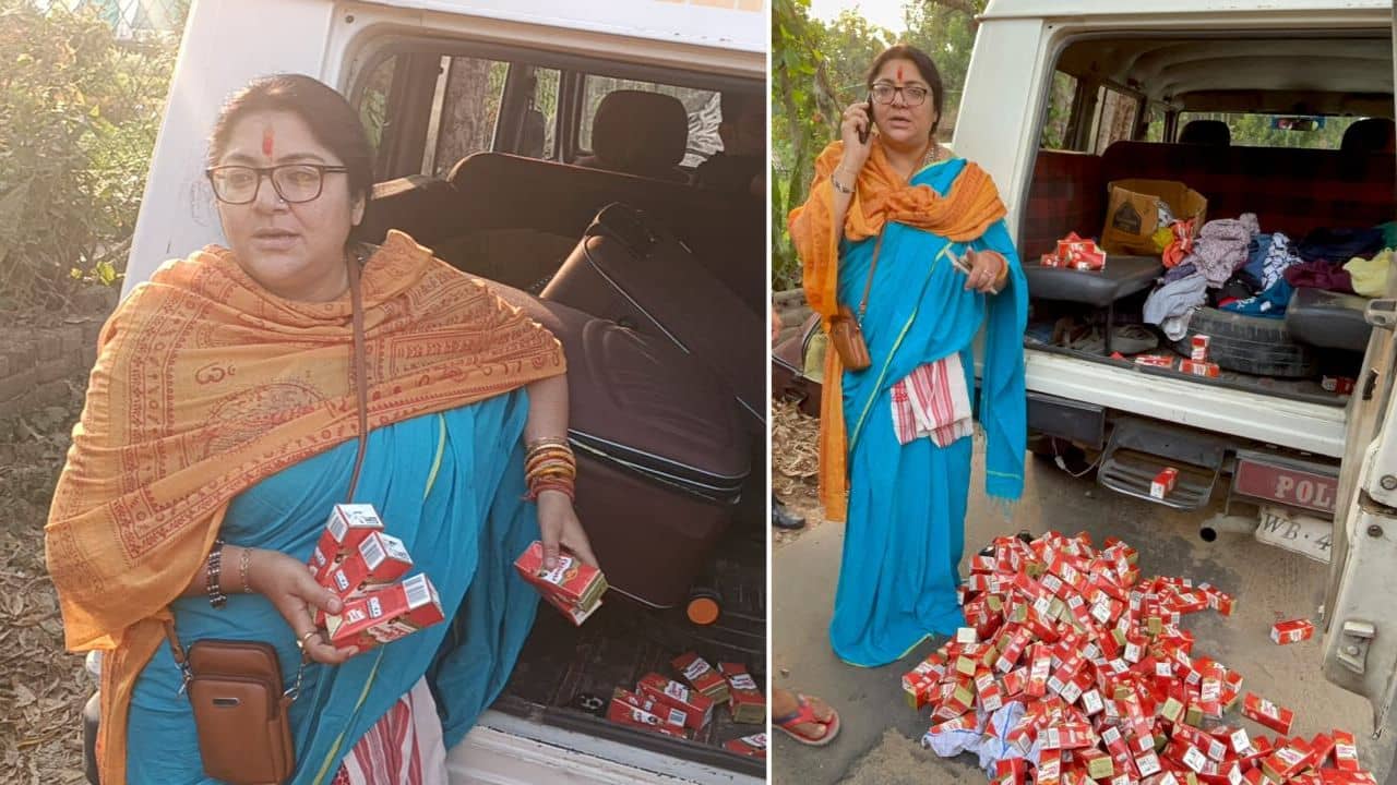 Locket Chatterjee: নেশা করে মানুষকে বুঁদ বানিয়ে রেখে দেবে? মদের টেট্রাপ্যাক উদ্ধারে প্রশ্ন লকেটের