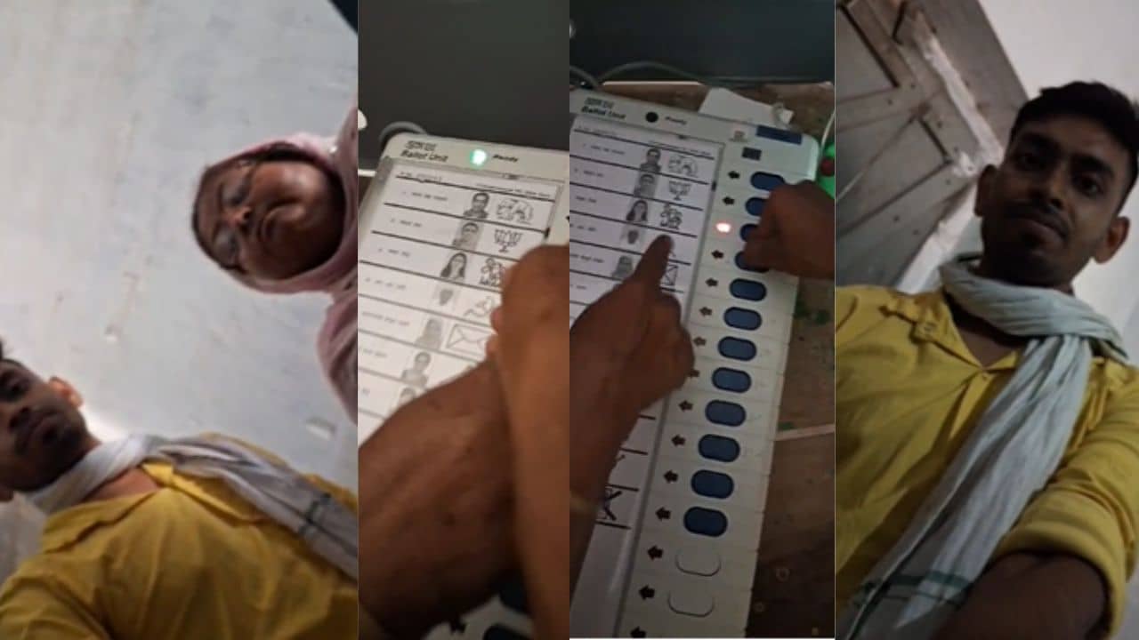 Nadia: এই দেখুন ভোটারের আঙুল ধরে মহুয়ার বোতামে ছাপ! কাঠগড়ায় TMC নেতার ছেলে