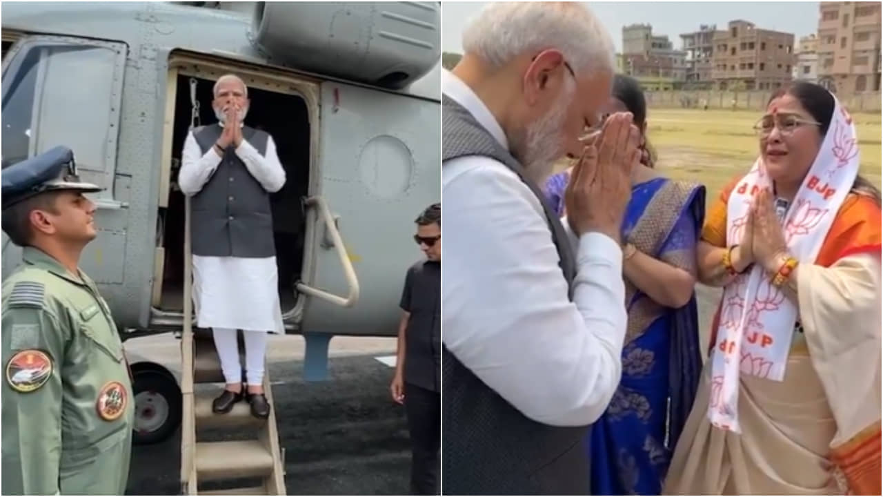 Video: মোদীর সামনে হাউ-হাউ করে কান্না মহিলার, গলা দিয়ে শুধু বের হল...