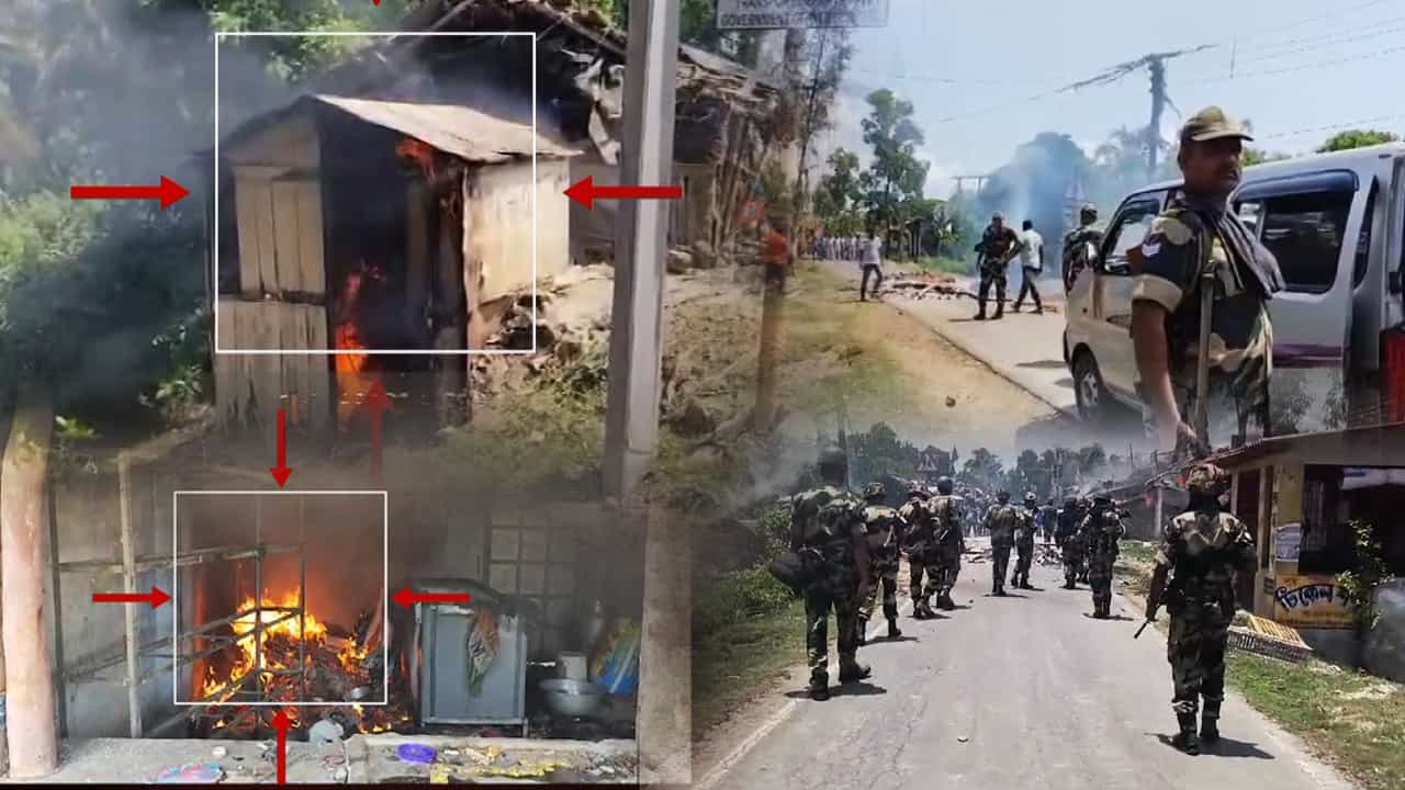 Nandigram Chaos: পুলিশ, RAF, বাহিনী নামিয়েও শান্ত করা যাচ্ছে না নন্দীগ্রামকে! Nandigram Chaos: পুলিশ, RAF, বাহিনী নামিয়েও শান্ত করা যাচ্ছে না নন্দীগ্রামকে!
