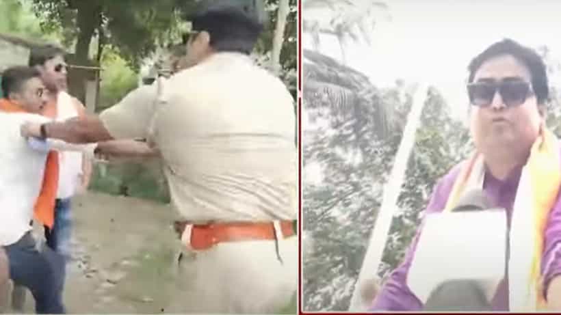 BJP Rally: শান্তনু ঠাকুরের মিছিলে আক্রমণের অভিযোগ TMC-র বিরুদ্ধে, পুলিশের সামনেই হাতাহাতি