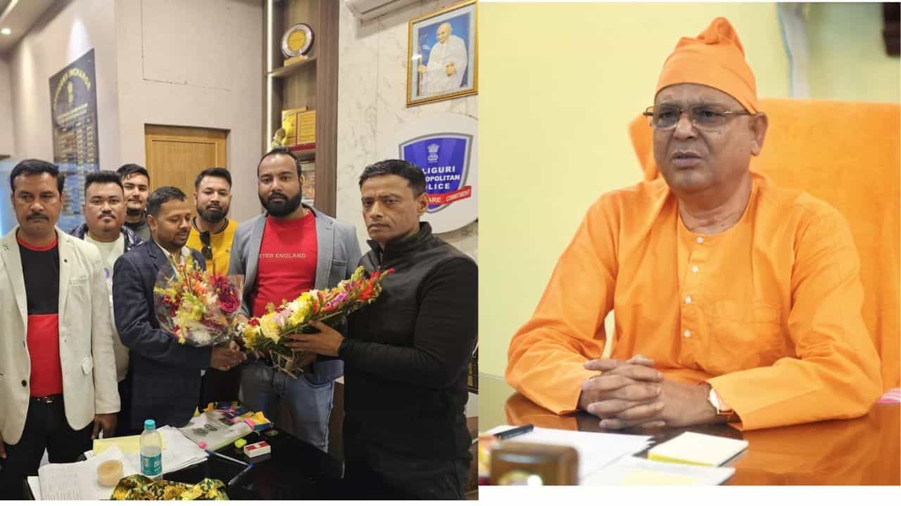 Siliguri Ramkrishna Mission: পুলিশকর্তার সঙ্গে কয়েকটা ছবি! শিলিগুড়ি রামকৃষ্ণ মিশনে 'হামলা'র ঘটনায় মোড় ঘুরল অন্যদিকে Siliguri Ramkrishna Mission: পুলিশকর্তার সঙ্গে কয়েকটা ছবি! শিলিগুড়ি রামকৃষ্ণ মিশনে 'হামলা'র ঘটনায় মোড় ঘুরল অন্যদিকে
