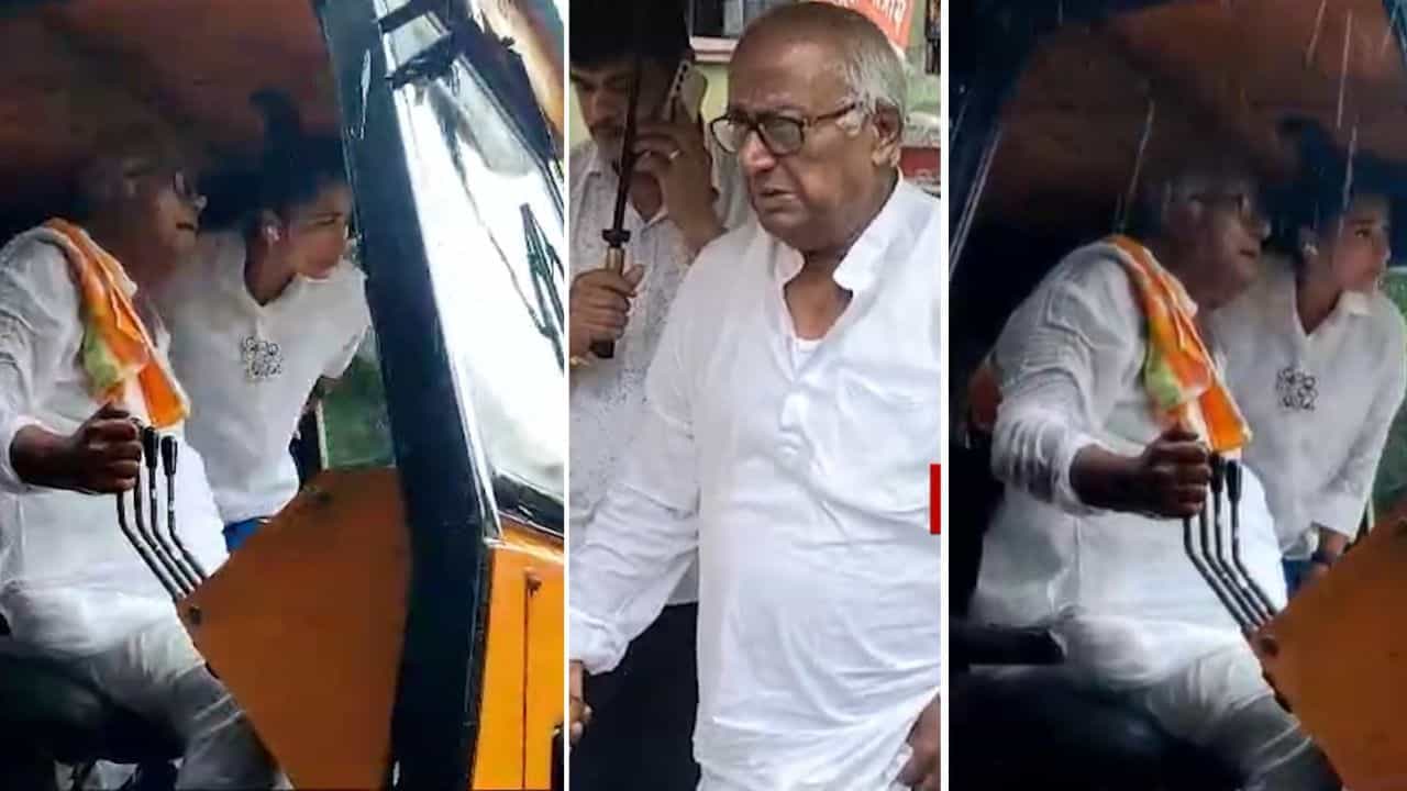 Sougata Ray: পাশে সায়ন্তিকা, বৃষ্টিভেজা শহরে জলে 'জলতরঙ্গ' সৌগতর Sougata Ray: পাশে সায়ন্তিকা, বৃষ্টিভেজা শহরে জলে 'জলতরঙ্গ' সৌগতর