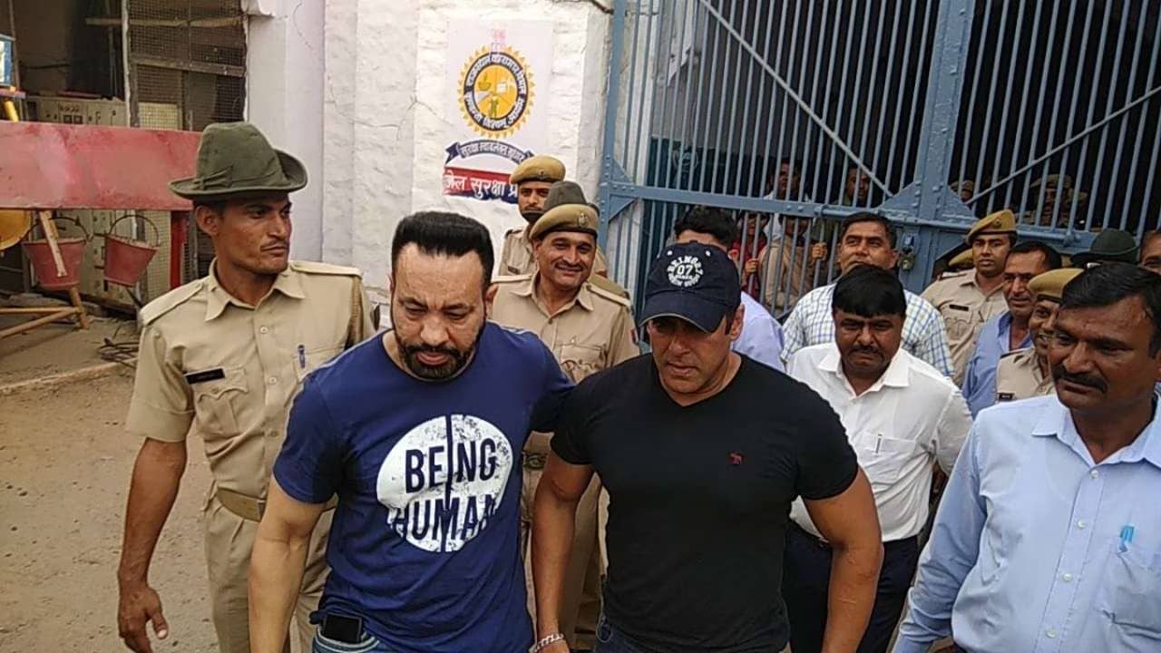 যেখানে বাথরুম সেখানেই..., জেলে ভয়ানক রাত সলমনের