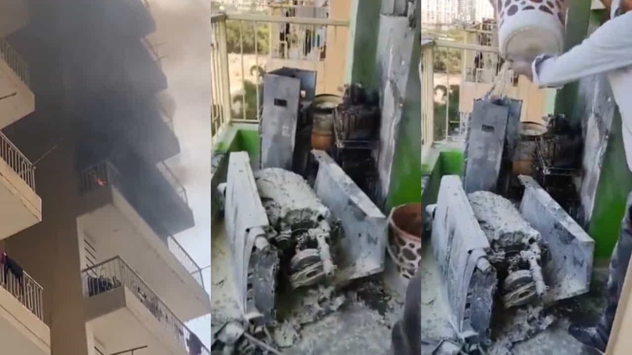 Video: এত গরম! পুড়ে ছাই বারান্দায় রাখা ওয়াশিং মেশিন Video: এত গরম! পুড়ে ছাই বারান্দায় রাখা ওয়াশিং মেশিন