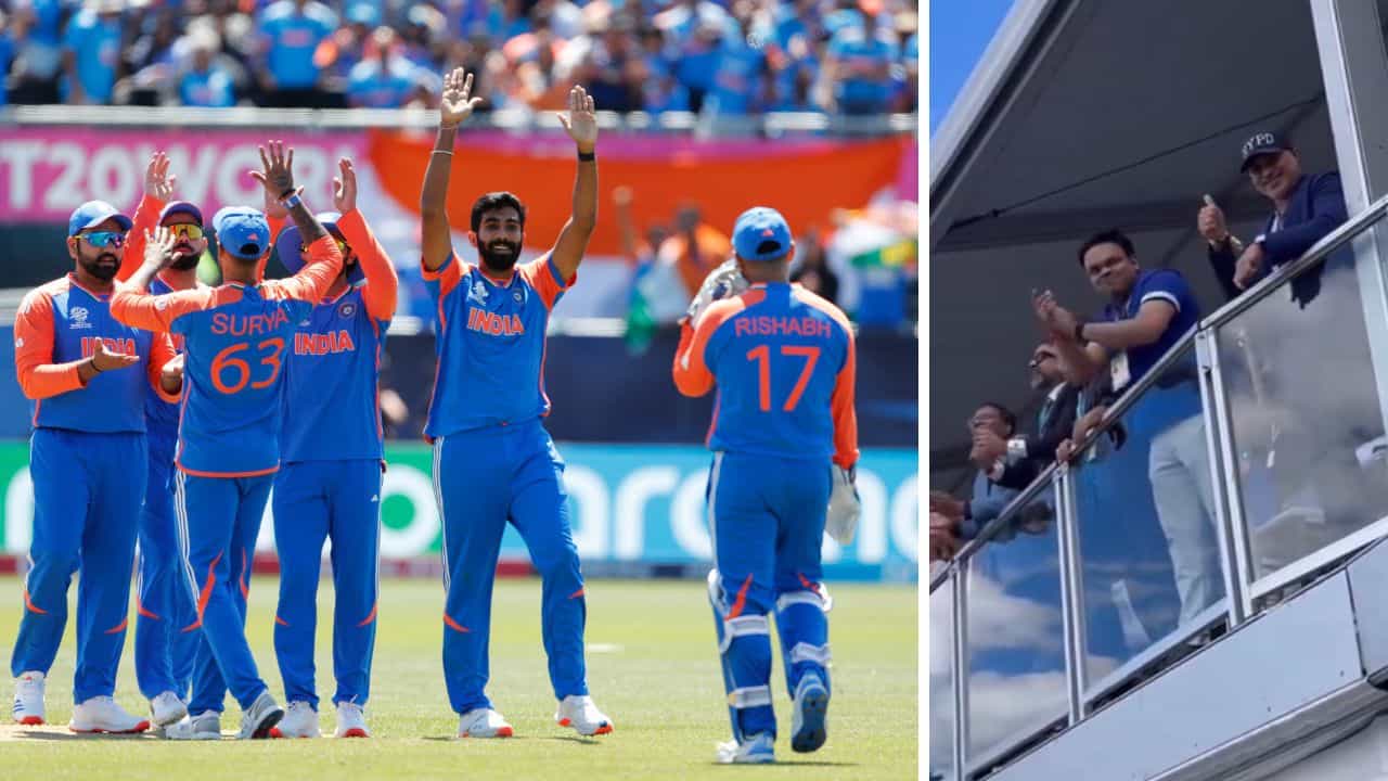 IND vs PAK, T20 World Cup 2024: ভারত জিততেই বাঁধনহারা উচ্ছ্বাস জয় শাহর; নেটিজ়েনরা লিখলেন, আপনিই তো... IND vs PAK, T20 World Cup 2024: ভারত জিততেই বাঁধনহারা উচ্ছ্বাস জয় শাহর; নেটিজ়েনরা লিখলেন, আপনিই তো...