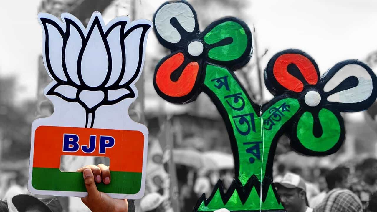 TMC-BJP: মুখে ‘অল ইজ ওয়েল’ বললেও জোড়া ফুলের মতো পদ্ম ফুলেও পিছু ছাড়ছে না ‘অন্তর্ঘাত’ কাঁটা? TMC-BJP: মুখে ‘অল ইজ ওয়েল’ বললেও জোড়া ফুলের মতো পদ্ম ফুলেও পিছু ছাড়ছে না ‘অন্তর্ঘাত’ কাঁটা?