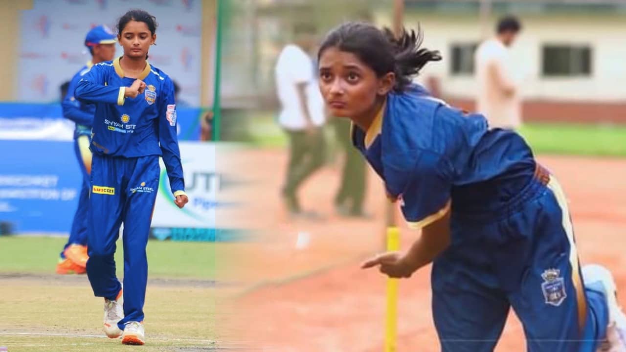 BENGAL CRICKET: বয়স মাত্র ১১! মোনালিসার মতোই মুগ্ধ করছে সব্যসাচী বোলার অরিক্তা