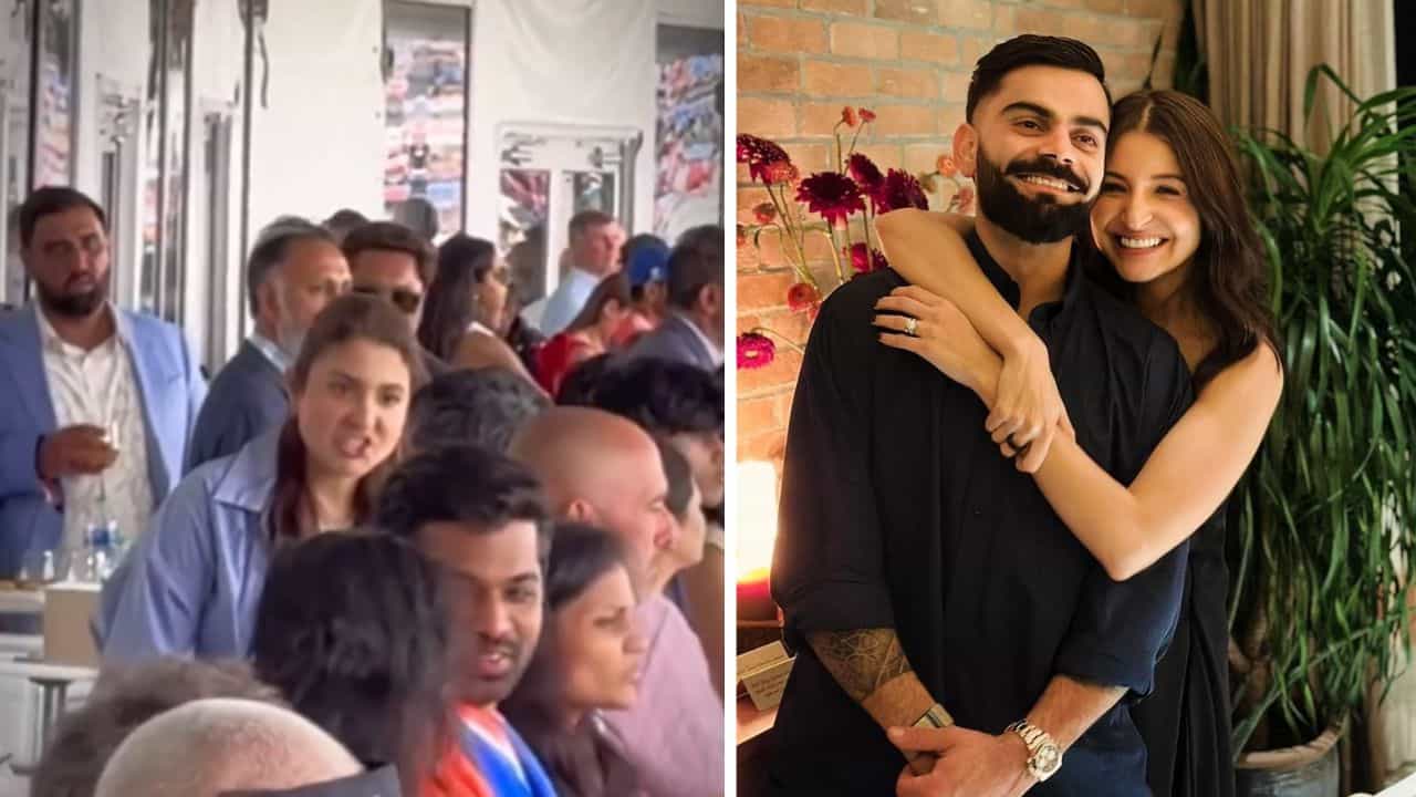 Viral Video: ভারত-পাক হাইভোল্টেজ ম্যাচের মাঝে রেগে আগুন অনুষ্কা, কিন্তু হলটা কী? Viral Video: ভারত-পাক হাইভোল্টেজ ম্যাচের মাঝে রেগে আগুন অনুষ্কা, কিন্তু হলটা কী?